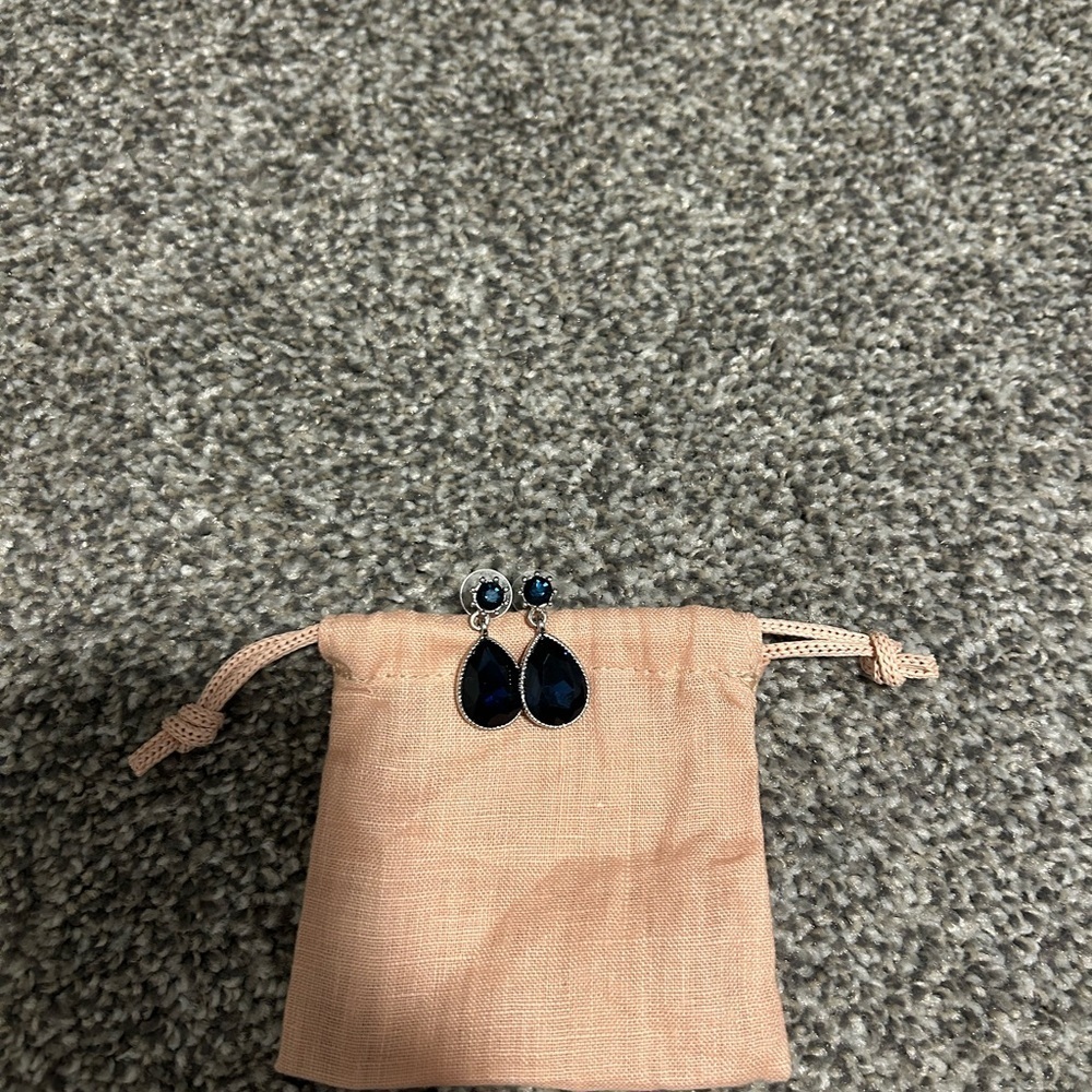 🧡5/$25🧡Elegant Blue Teardrop Earrings